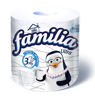 Familia Ultra White Tissue 3Ply Single