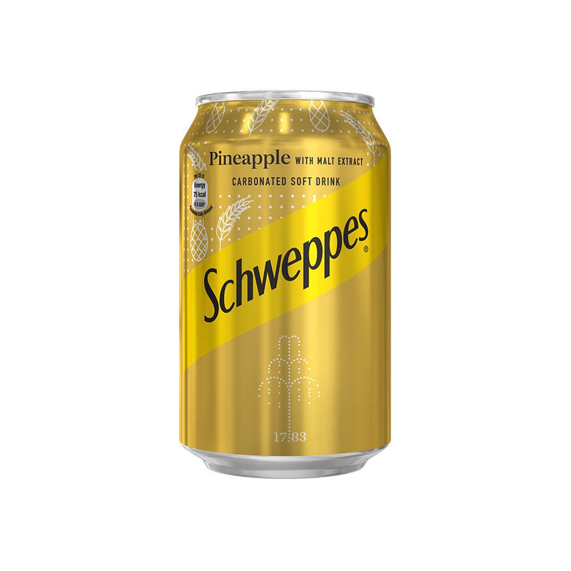Schweppes Pineapple 33cl Can