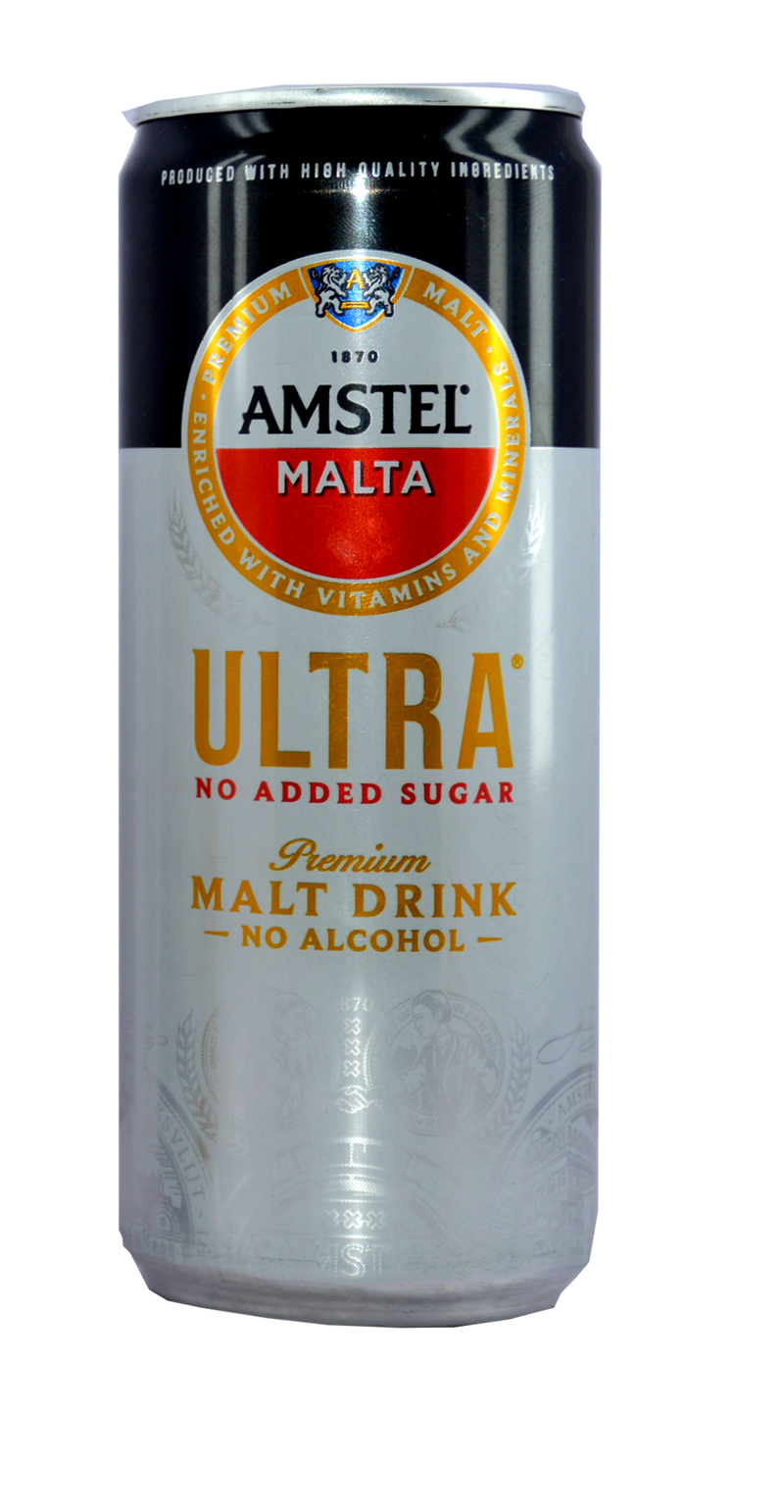 Amstel Malta Ultra Can(No Sugar)