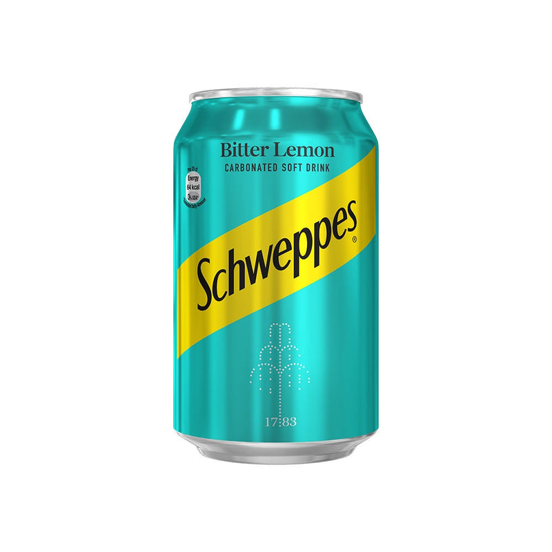Schweppes Bitter Lemon 33cl can