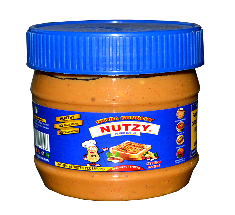 Nutzy Extra Crunchy Peanut Butter 227g