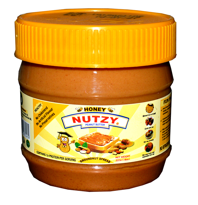 Nutzy Honey Peanut Butter 227g