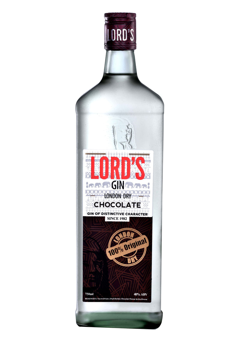 Lord's Chocolate Dry Gin 75cl