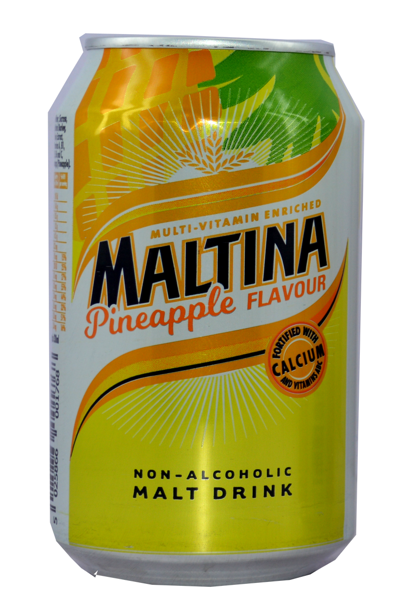 Maltina Pineapple Can 33cl