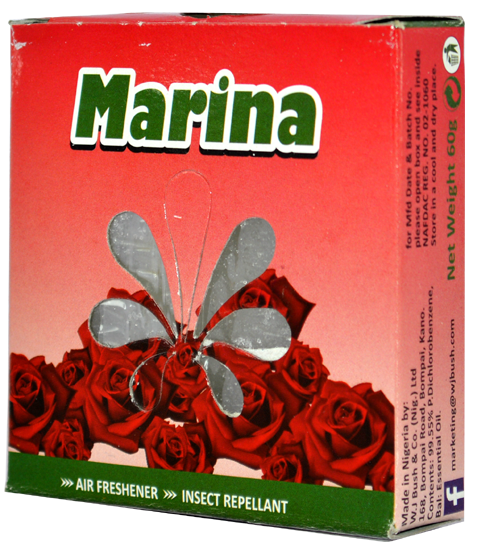 Marina  Block Air Freshener Rose 60g