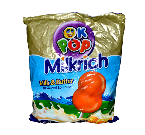 OK Pop Milkrich Lollipop *52