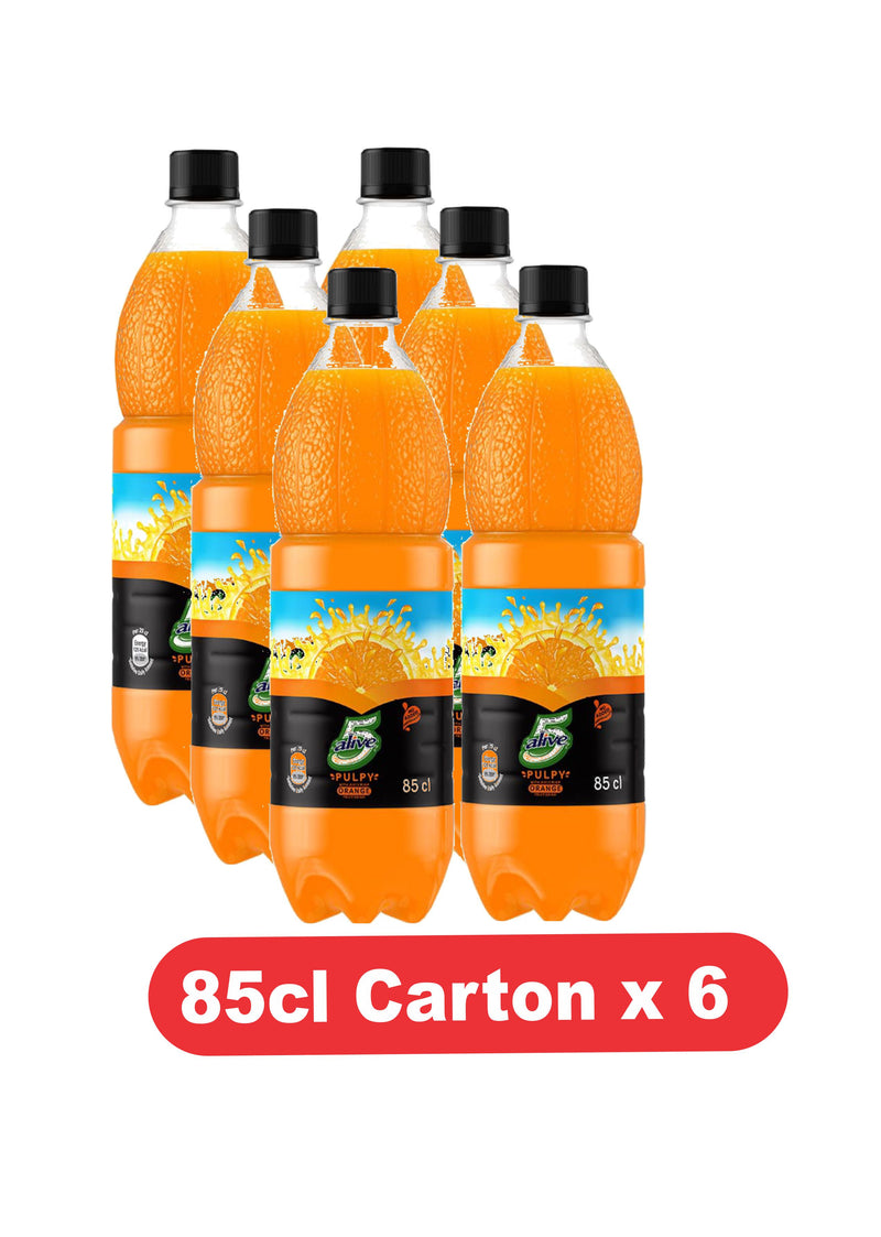 5 Alive Juice Pulpy Orange 85cl