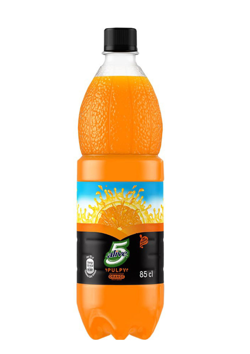 5 Alive Juice Pulpy Orange 85cl