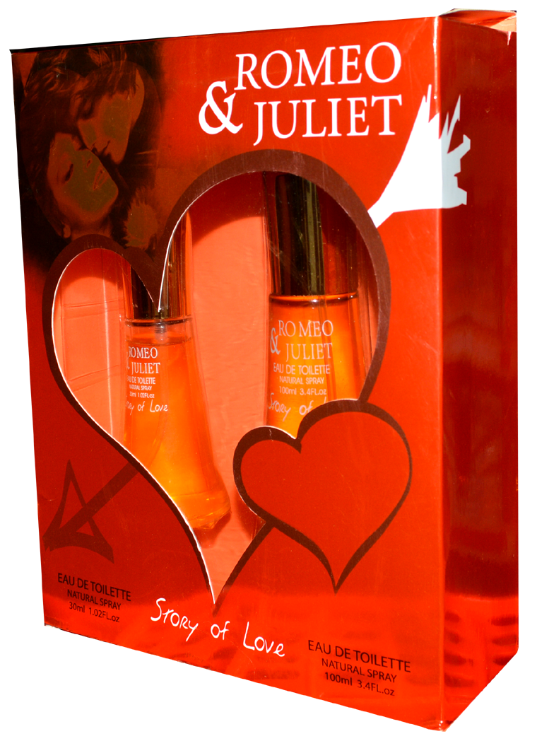 Romeo & Juliet perfume Pack 130ml