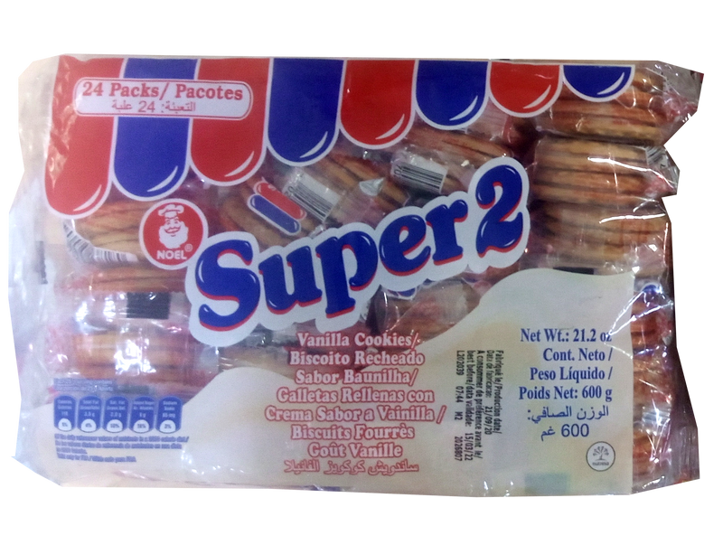 Super2 Vanilla Cookies 600g