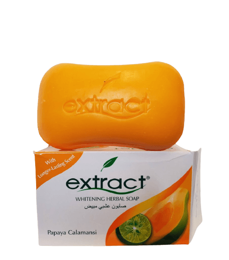 Extract Whitening Herbal Papaya Soap 125g