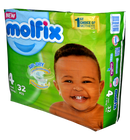 Molfix TwinPack Maxi Size 4