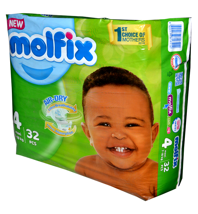 Molfix TwinPack Maxi Size 4