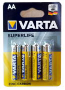 Varta Superlife AA x4 Battery